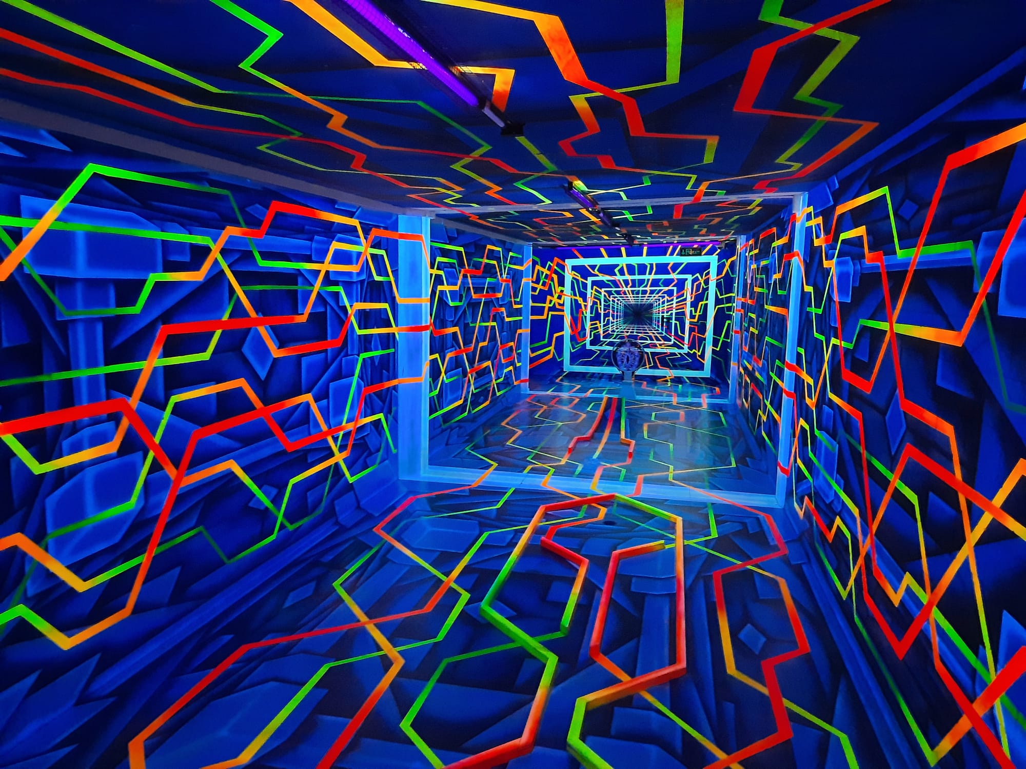 Themenwelt im 3D Minigolf